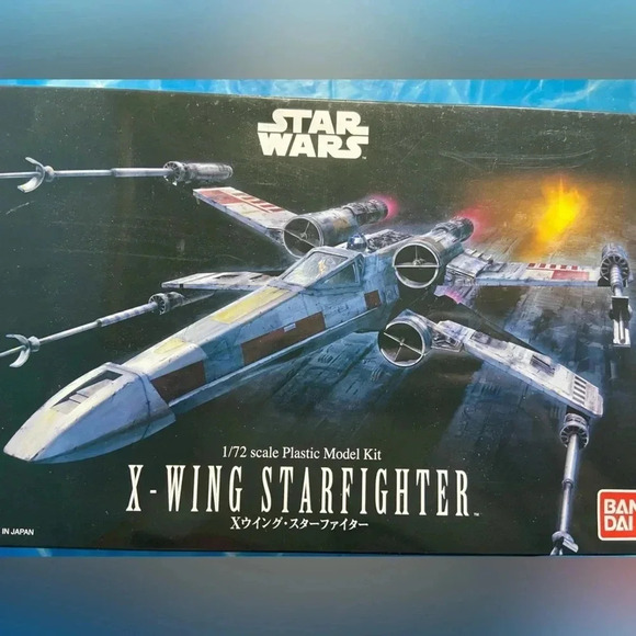 Star Wars - X-Wing Starfighter - 1/72 Scale Model Kit - New  / Sealed - Picture 10 of 12